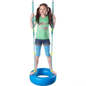 Houpačka - Houpací pneumatika modrá (Woody)