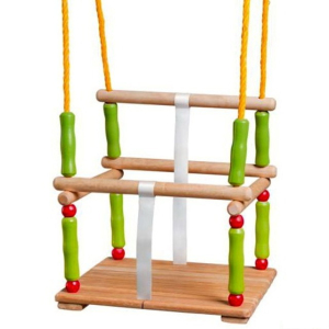 Houpačka - S ohrádkou natur-barva (Woody)