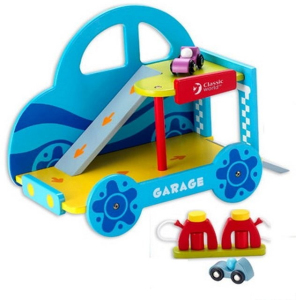 Garáž dřevěná - Tvar auto (Classic World)