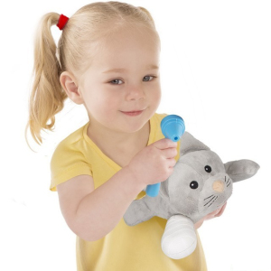 Hrací sada - Set malý veterinář + 2 plyšáci (M&D)