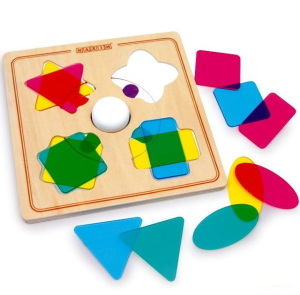 Vkládačka - Tvarová hra, Barvy a tvary (Maxim)