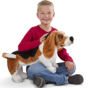 Plyšová hračka - Baset jako živý (M&D)