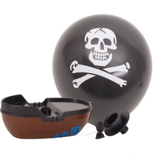 Hračka do vody - Pirátská loďka na balónkový pohon (Goki)