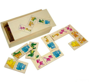 Domino - Zvířátka, 28ks (Bino)