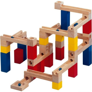 Kuličková dráha - Dřevěná, 33 dílů (Bino)