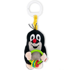 Hračka pro batolata - Krtek s chrastítkem (Bino)