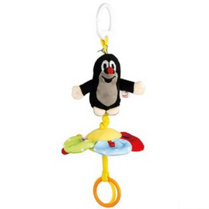 Hračka pro batolata - Krtek s kytičkou vibrace (Bino)