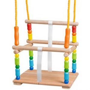 Houpačka - S ohrádkou barevná (Woody)