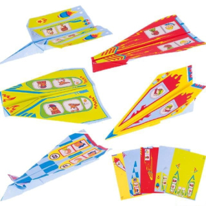 Kreativní sada - Vlaštovky z papíru, 10ks (Goki)