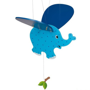 Závěsná hračka - Modré slůně (Goki)