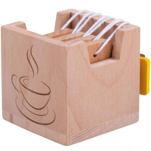 Kuchyň - Čajové sáčky dřevěné, 4ks (Bigjigs)