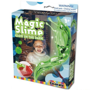 Výtvarná sada box - Magický sliz svítící ve tmě
