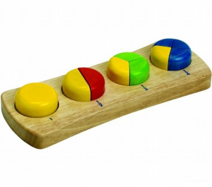 Vkládačka - Zlomky na desce (Voila)