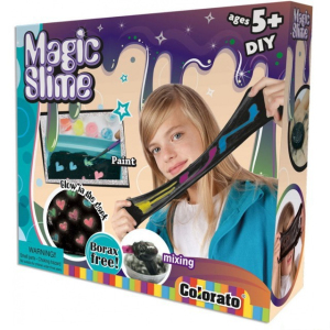 Výtvarná sada box - Magický sliz + barvy svítící ve tmě