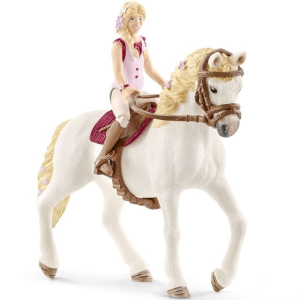 Schleich - Kůň s jezdcem, Blondýna na andaluské klisně