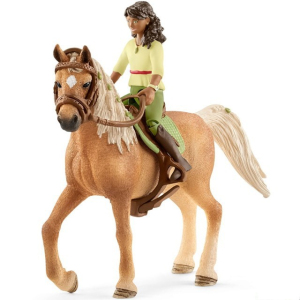 Schleich - Kůň s jezdcem, Černovláska na arabské klisně
