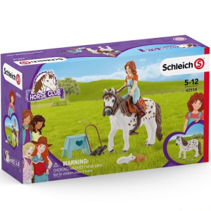 Schleich - Kůň s jezdcem, Mia a Spotty