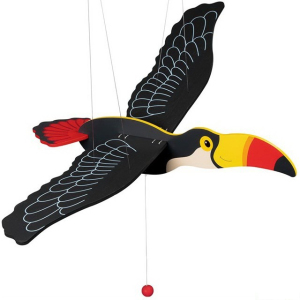 Závěsná hračka - Tukan dřevěný (Goki)