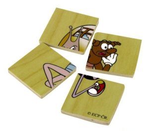 Skládací obrázky - První puzzle Ferda mravenec, 16ks (Bino)
