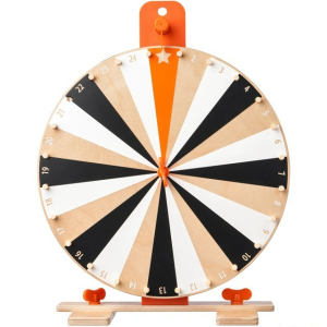 Společenská hra - Dřevěné kolo štěstí LUSTIGT (Ikea)