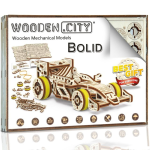 3D mechanický model - Formule (Wooden City)