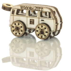 3D mechanický model - Widgets, Doprava retro (Wooden City)