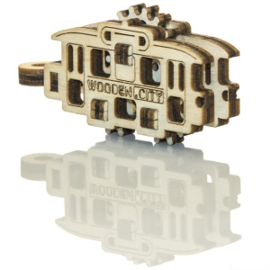3D mechanický model - Widgets, Doprava veřejná (Wooden City)