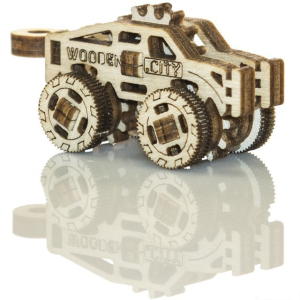 3D mechanický model - Widgets, Auta tahače (Wooden City)