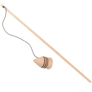 Motorická hra - Dřevěná káča s bičíkem (Goki)