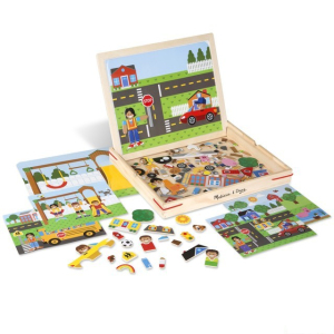Puzzle magnetické - Příběhy lidí a zvířat (M&D)