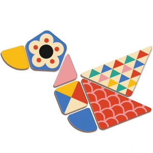 Puzzle magnetické - Kniha, Moduloform (Janod)