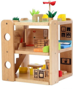 Domeček pro panenky - Teeny + nábytek (Voila)