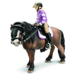 Schleich - Jezdecká souprava pro poníka