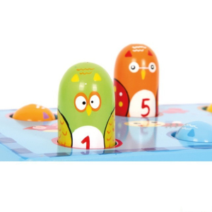 Zatloukačka - Dřevěná hra zatloukej ptáka (Small foot)