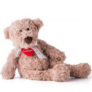 Lumpin - Medvěd Lumpin s mašlí, střední, 43cm