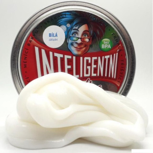 Inteligentní plastelína - základní, Bílá