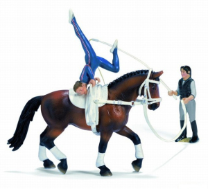 Schleich - Jezdecká souprava pro akrobatickou jízdu