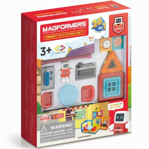 Magformers - MINI robůtek v kuchyni, 33 dílků