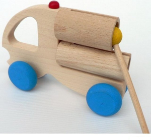 Hudba - Muzikální hračka, Auto se dvěma válci (Makovský)