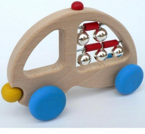 Hudba - Muzikální hračka, Auto s rolničkami (Makovský)