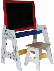 Kreslící tabule - Tabule / stolek se stoličkou (Woody)
