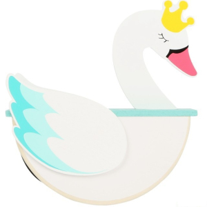 Pokladnička - Houpací, Labuť dřevěná (Small foot)