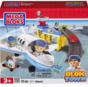 Mega Bloks - Kostky mini, Blok Town - Letiště