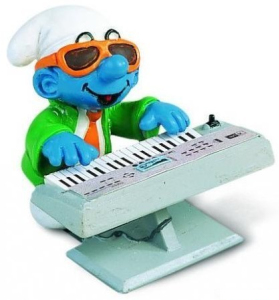 Schleich - Šmoulové, Šmoula s klávesami