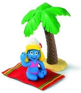 Schleich - Šmoulové, Šmoulinka na dovolené