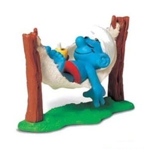 Schleich - Šmoulové, Šmoula v houpací síti