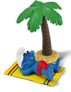 Schleich - Šmoulové, Šmoula na dovolené