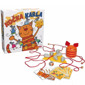 Společenská hra - Kočka Karla