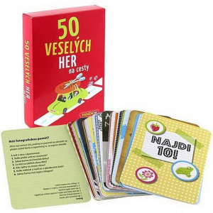 Společenská hra - 50 veselých her na cesty