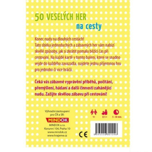 Společenská hra - 50 veselých her na cesty